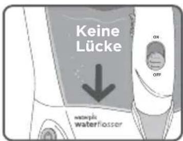 Waterpik WP674 - Wassertank vorbereiten - 3