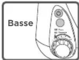 Waterpik WP674 - Réglage de la pression et sélection du mode - 1