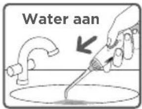 Waterpik WP674 - Prepareer de unit (alleen bij de eerste keer) - 2