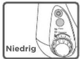 Waterpik WP676 - Druck einstellen und Modus auswahlen - 1