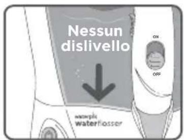 Waterpik WP676 - Preparare il serbatoio - 3