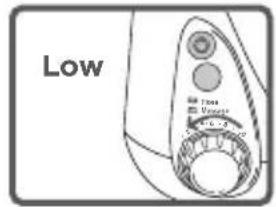 Waterpik WP676 - Adjust Pressure and Mode Selection - 1