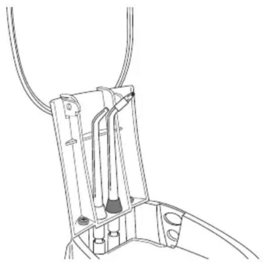 Waterpik WP660 - Conservazione degli accessori - 1