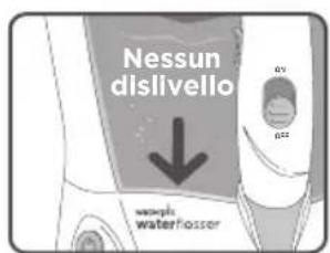 Waterpik WP660 - Preparare il serbatoio - 3