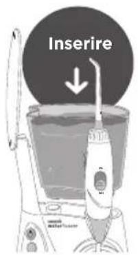 Waterpik WP660 - Preparare il serbatoio - 2
