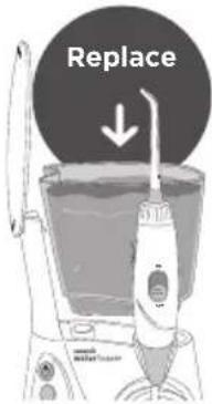 Waterpik WP660 - Prepare the Reservoir - 2