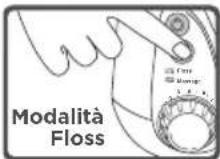 Waterpik WP660 - Regolazione della pressione e selezione della modalità - 2