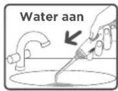 Waterpik WP660 - Prepareer de unit (alleen bij de eerste keer) - 2