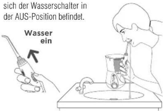 Waterpik WP660 - Verwendung der Munddusche Waterpik - 2