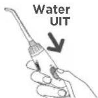 Waterpik WP660 - bent, zet u de waterschakelaar en de stroom UIT. - 1