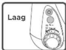 Waterpik WP660 - Druk afstellen en modusselectie - 1