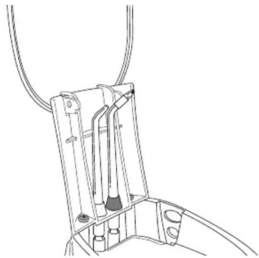 Waterpik WP660 - Accessory Storage - 1