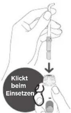 Waterpik WP660 - Düse auswahlen und aufstecken - 1