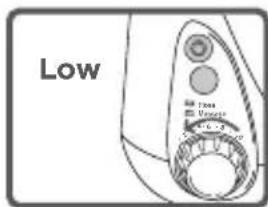 Waterpik WP672 - Adjust Pressure and Mode Selection - 1