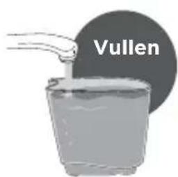 Waterpik WP672 - Het reservoir klaarmaken - 1