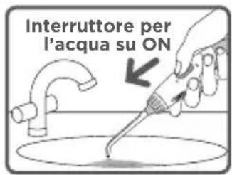Waterpik WP670 - Preparazione dell'unità (solo al primo uso) - 2