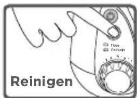 Waterpik WP670 - Druck einstellen und Modus auswahlen - 2