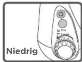 Waterpik WP670 - Druck einstellen und Modus auswahlen - 1