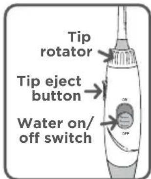 Waterpik WP670 - Select and Insert Tip - 2