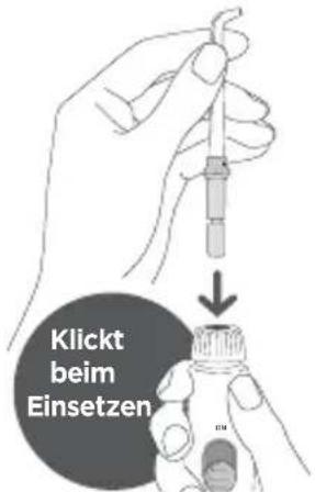 Waterpik WP670 - Düse auswahlen und aufstecken - 1