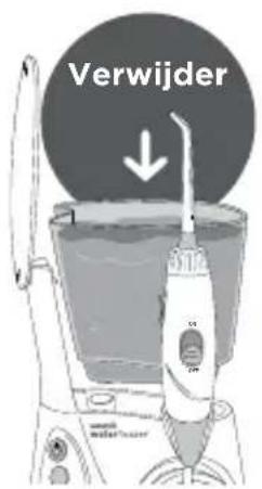 Waterpik WP655 - Het reservoir klaarmaken - 2