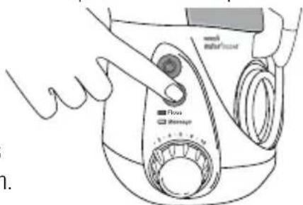 Waterpik WP655 - Massagemodus met hydropulsen - 2