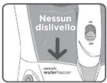 Waterpik WP655 - Preparare il serbatoio - 3