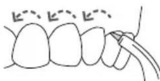 Waterpik WP650 - Druckeinstellung am - 1