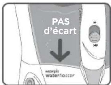 Waterpik WP650 - Préparation du réservoir - 3
