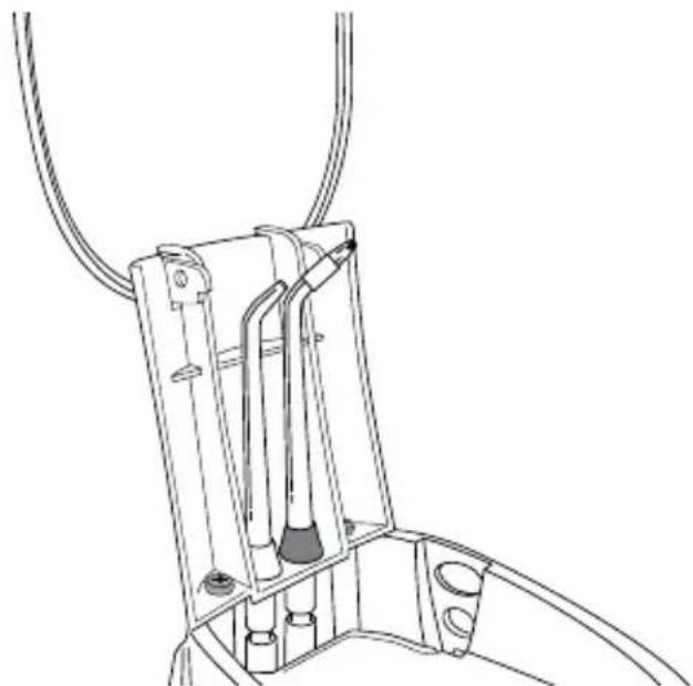 Waterpik WP650 - Conservazione degli accessori - 1