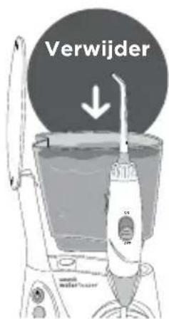 Waterpik WP650 - Het reservoir klaarmaken - 2