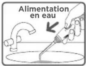 Waterpik WP650 - Préparation de l'appareil (première utilisation uniquement) - 2