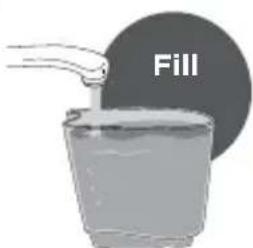 Waterpik WP650 - Prepare the Reservoir - 1