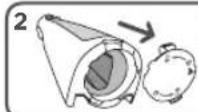 Waterpik WF03 - Inserting Batteries - 2