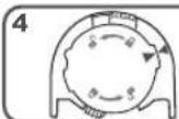 Waterpik WF03 - Inserimento delle batterie - 4