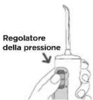 Waterpik WF03 - Regolazione della pressione - 1