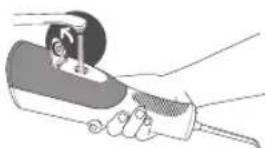 Waterpik WF03 - Het reservoir vullen - 1