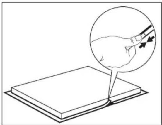 ELECTROLUX EHF3320FOK - POUR FIXER LE JOINT. - 1
