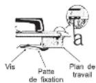 VALBERG VAL TGV 5 NCW - Pose et fixation de la table de culsson - 1