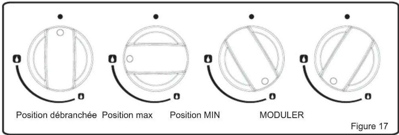 OCEANIC OCEACPM2G2I - Commande des brûleurs de la table de cuisson - 1