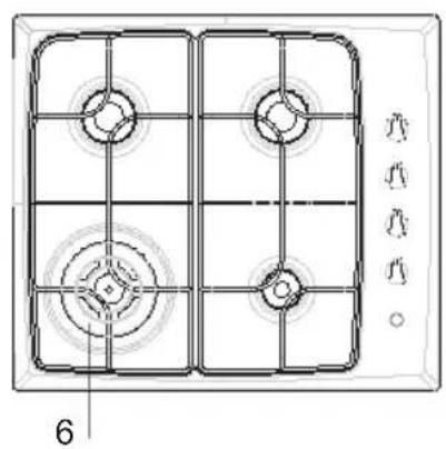 HIGH ONE TM 31 B MK2 - PLAQUE GAZ ET MIXTE - 2