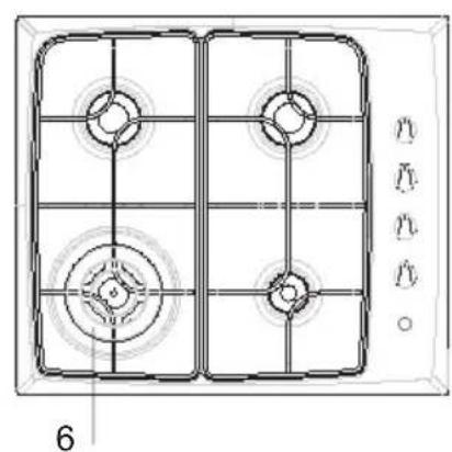 HIGH ONE TGA 4 TDF - PLAQUE GAZ ET MIXTE - 2