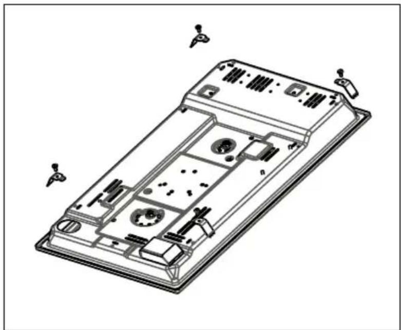 HIGH ONE DGP 40 TC IX - INSTALLATION DANS L'ARMOIRE DE CUISINE AVEC PORTE (Schéma 3.7) - 2