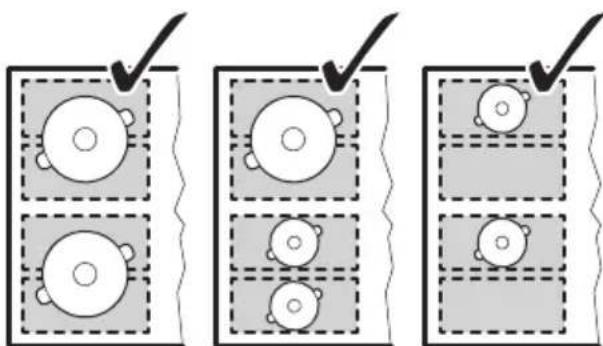 IKEA HOGKLASSIG - Mode Multi-Flexi 2 + 2 sections - 2