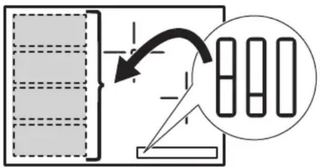 IKEA HOGKLASSIG - Passaggio da una modalità all'altra - 1