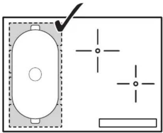 IKEA HOGKLASSIG - Bonne position du récipient : - 5