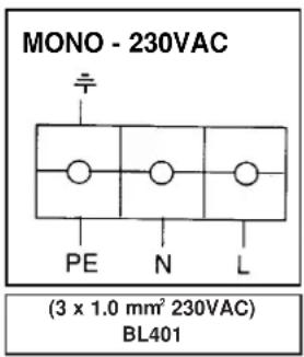 BLUESKY BL 401 - 3.c. Connexions électriques de votre table - 1