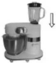 CONTINENTAL EDISON CERB100WB - Blender - 2