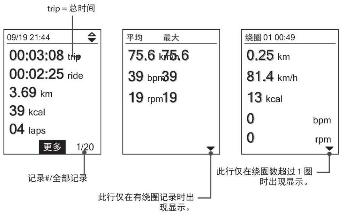 Bryton Rider 310 - 历史记录 - 1