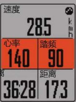 Bryton Rider 310 - 码表显示 - 7